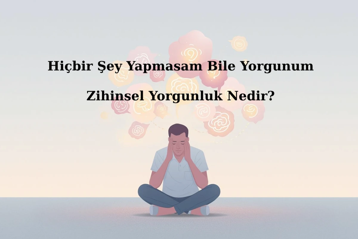 Hiçbir Şey Yapmasam Bile Yorgunum: Zihinsel Yorgun blog resmi